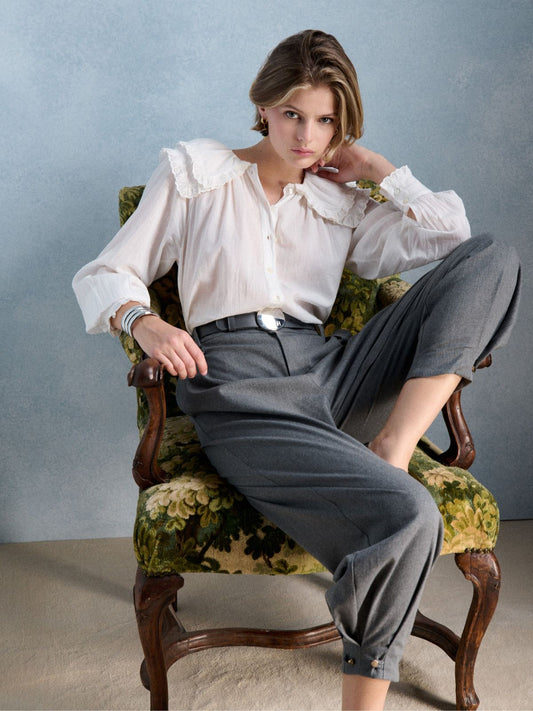 Constance Blouse - Ecru