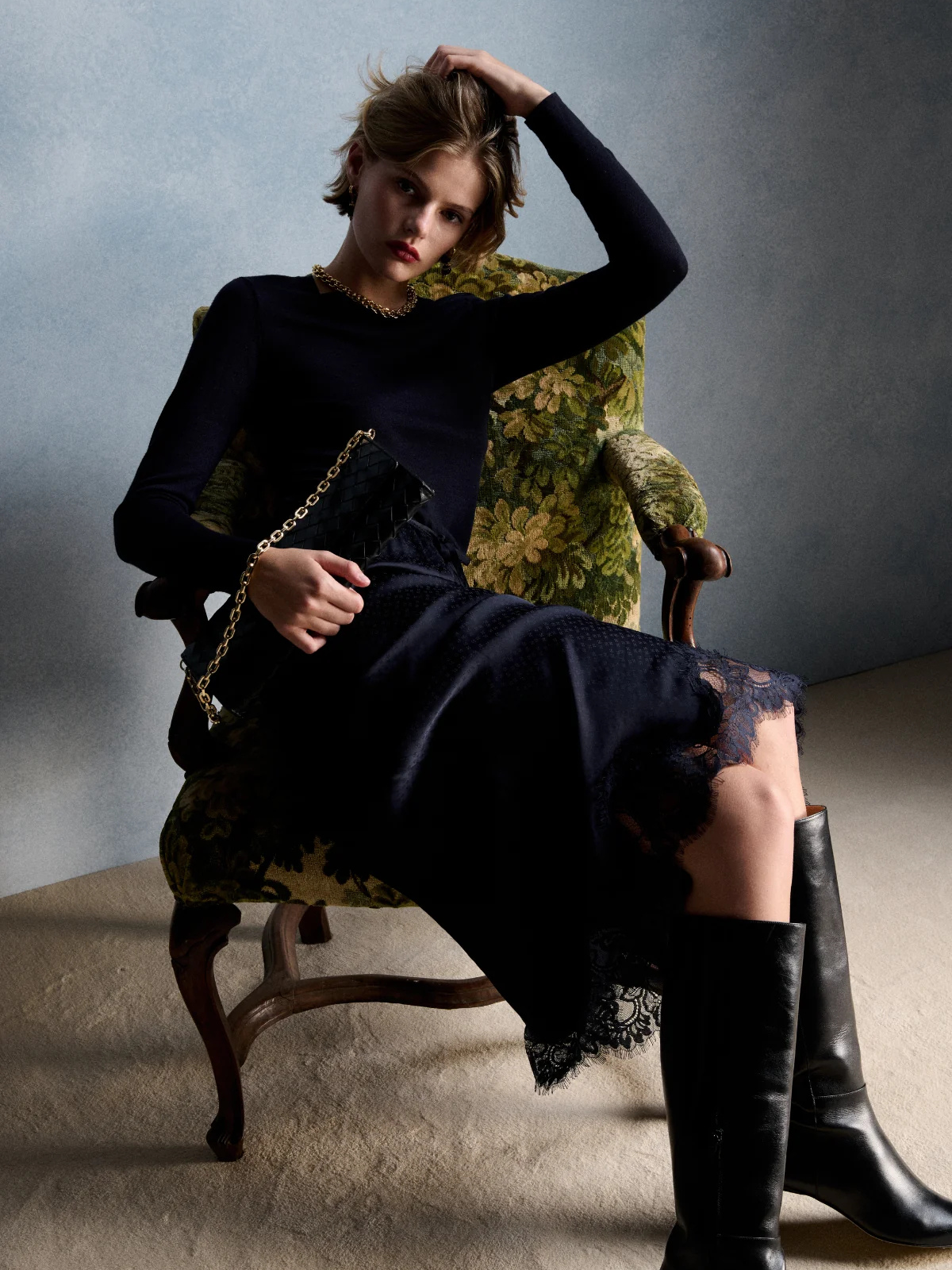 Maria Jumper - Navy