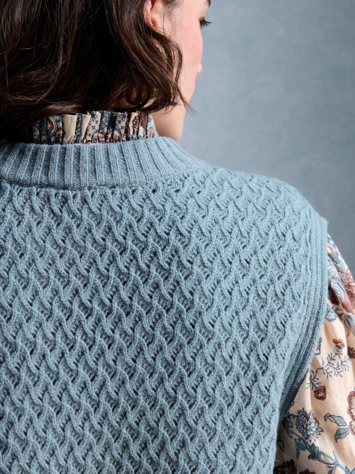 Miyoko Vest - Sky Blue