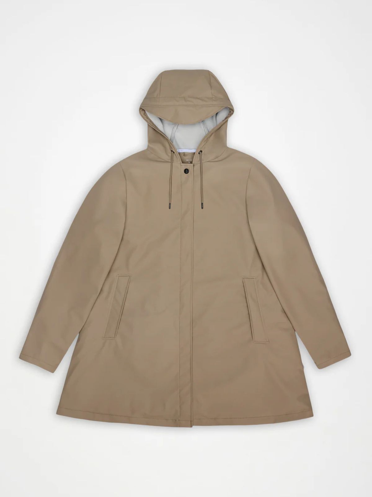 A-Line Rain Jacket - Beige