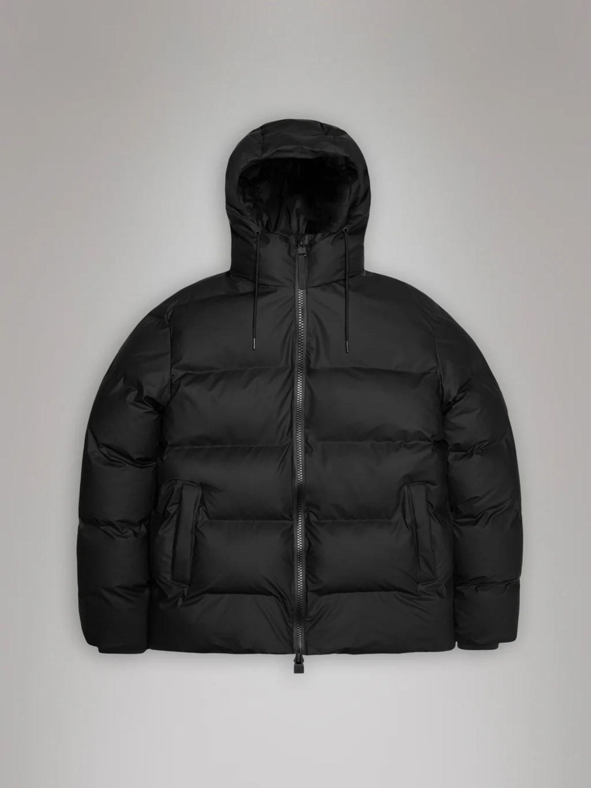 Alta Short Puffer Jacket- Black