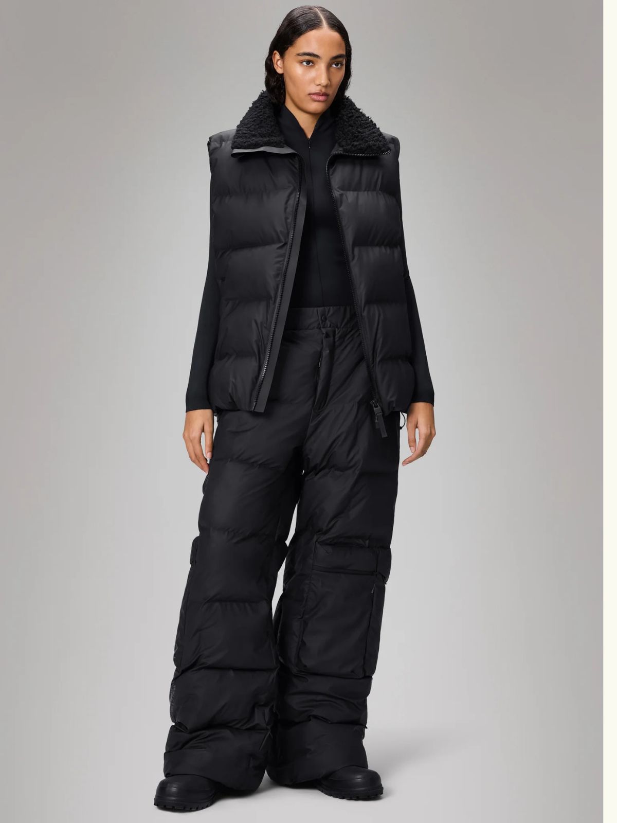 Alta Vision Puffer Vest - Black