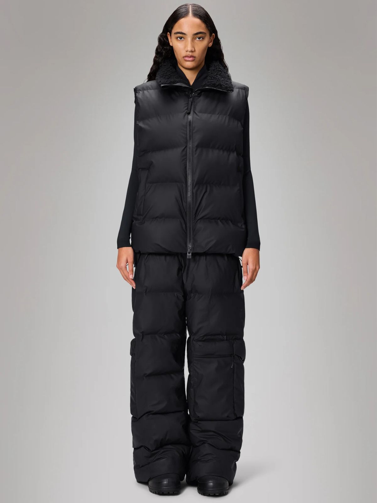 Alta Vision Puffer Vest - Black