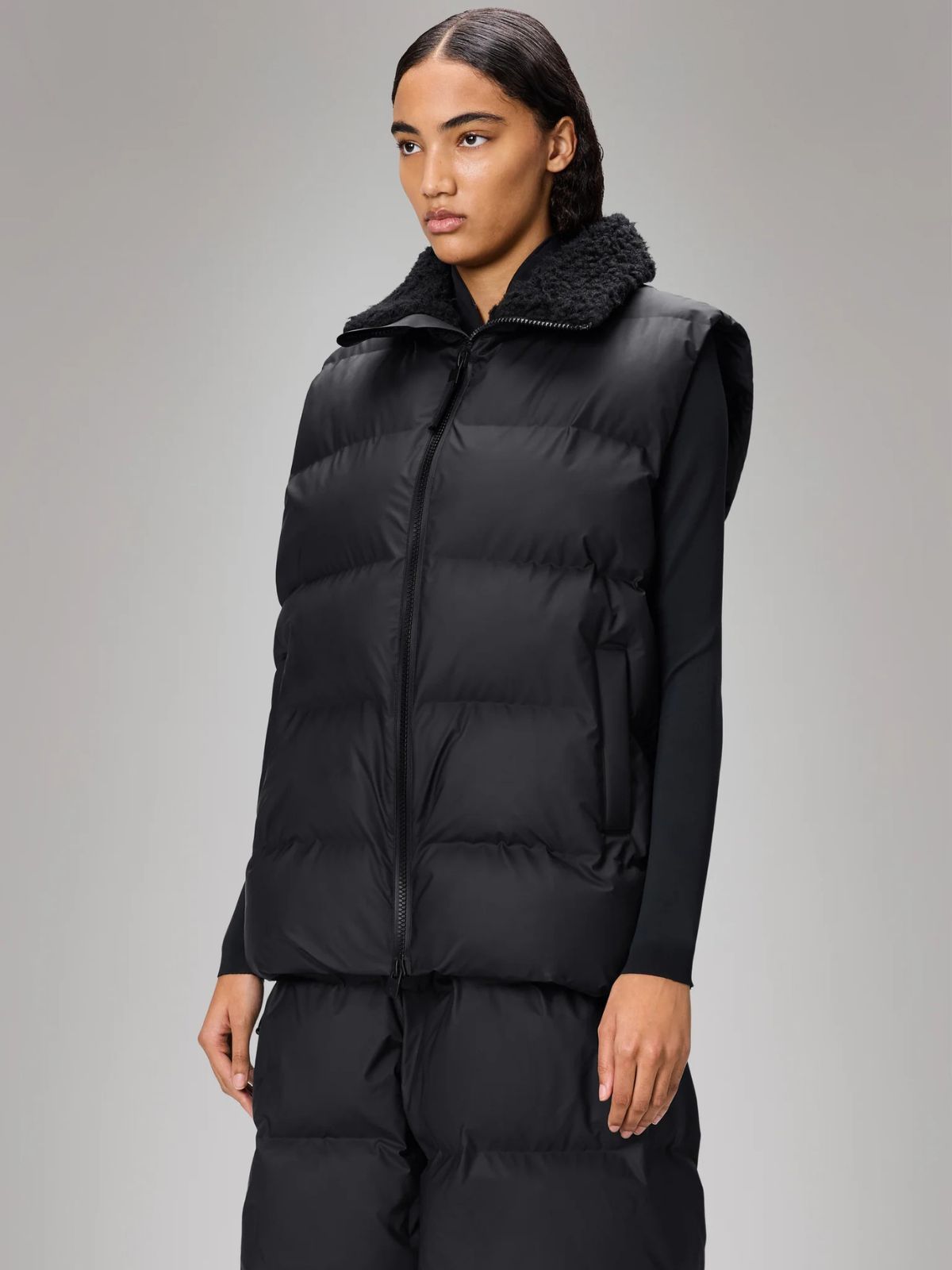 Alta Vision Puffer Vest - Black