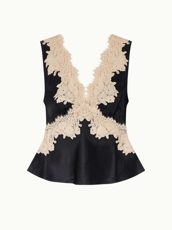 Emmie Lace Top - Black