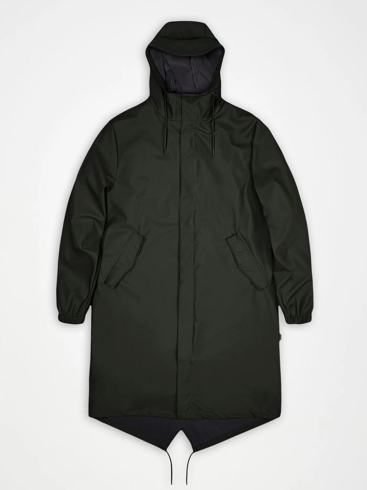 Fishtail Raincoat - Black