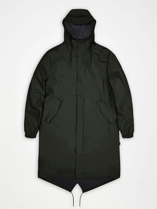 Fishtail Raincoat - Black