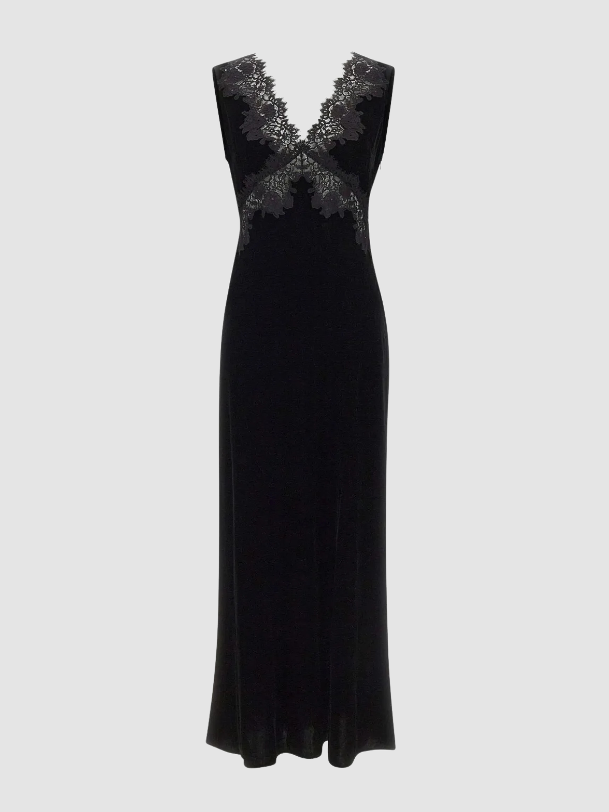 Lysandra Satin Dress - Black