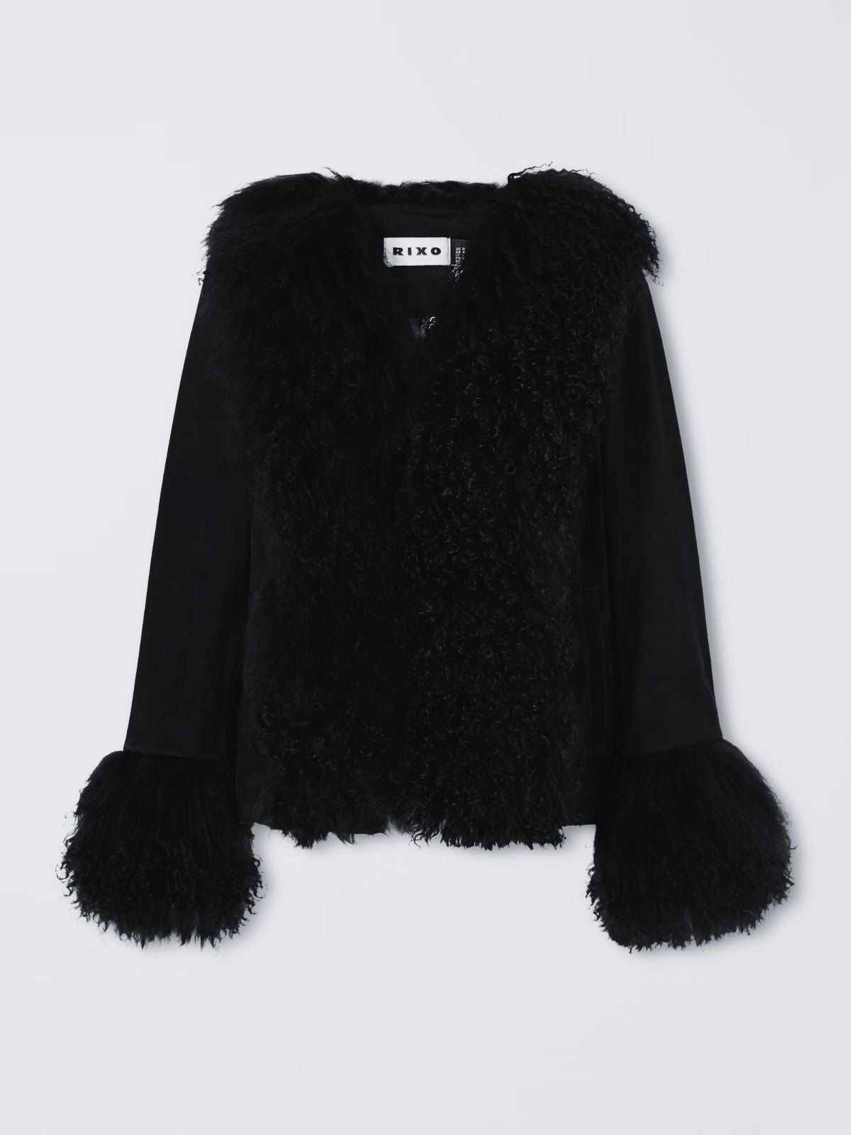 Sammy Suede Jacket - Black