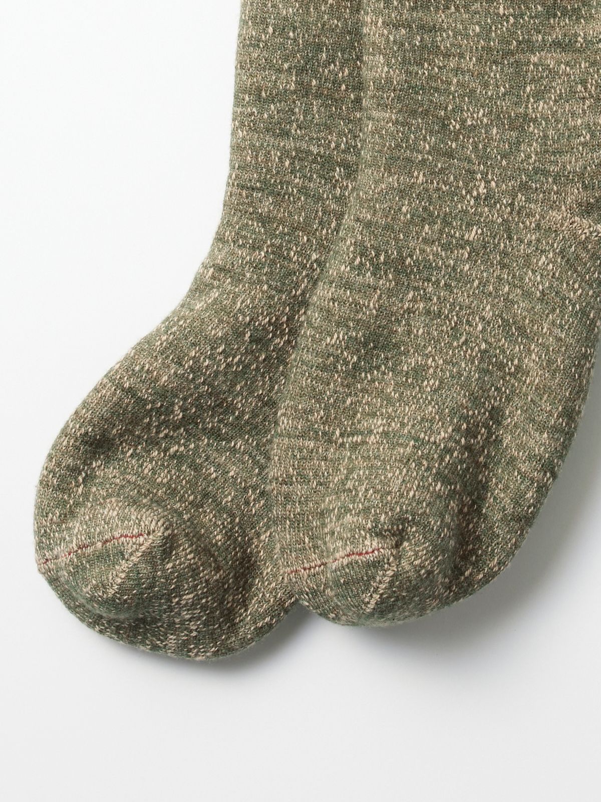 Double Face Socks - Green/Brown