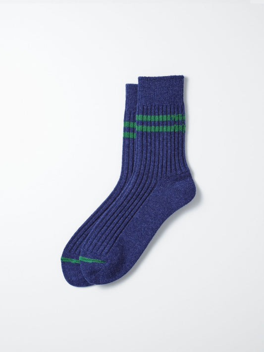 Stripe Socks - Blue/Green