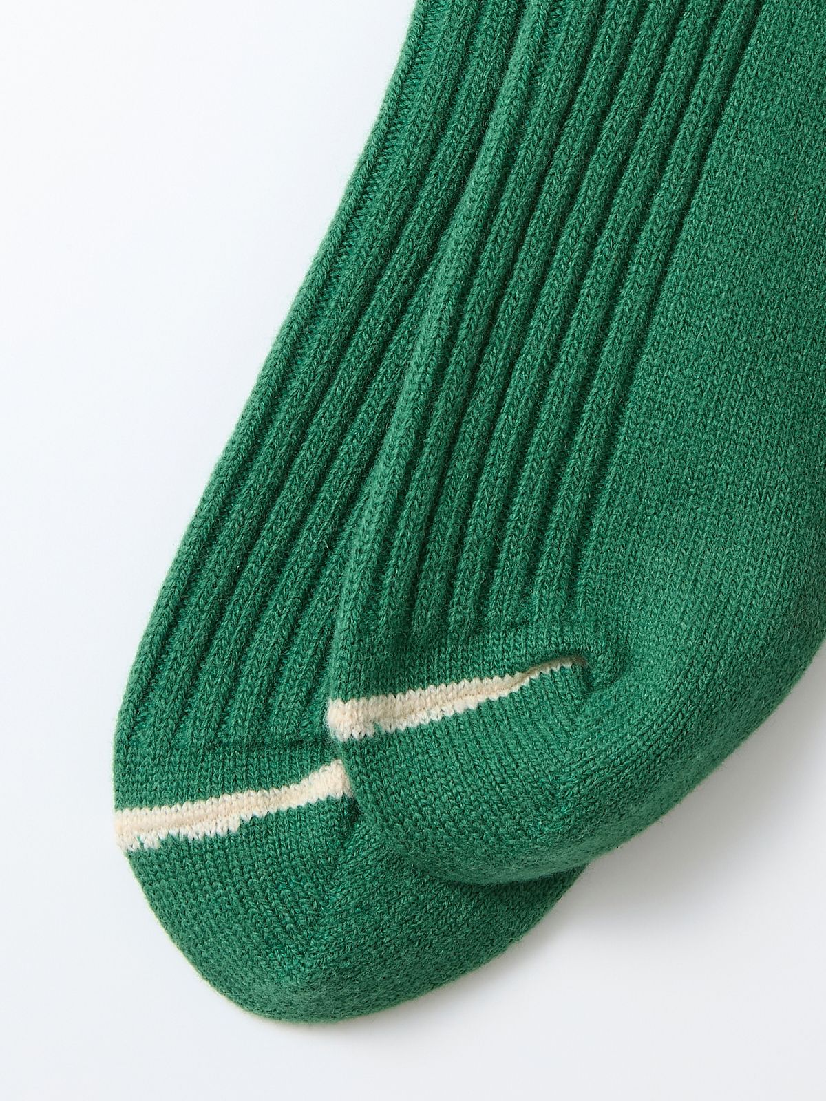 Stripe Socks - Green/Cream