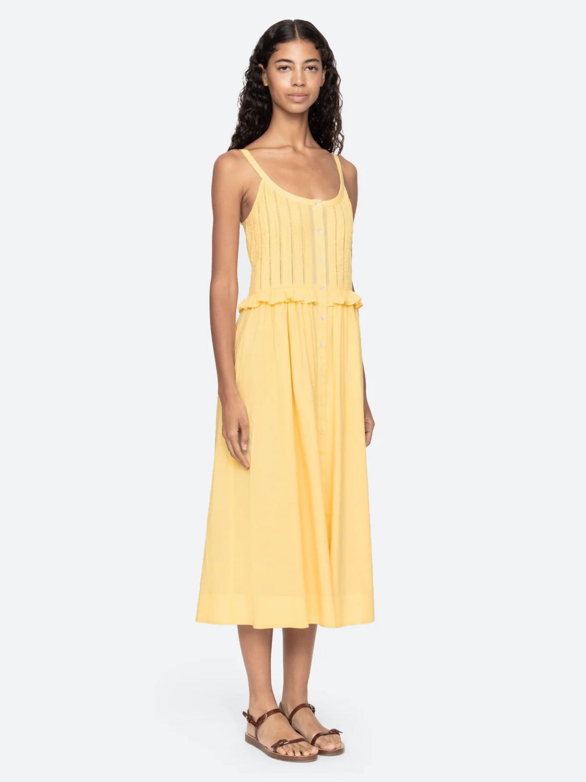 Alberte Tank Dress - Yellow