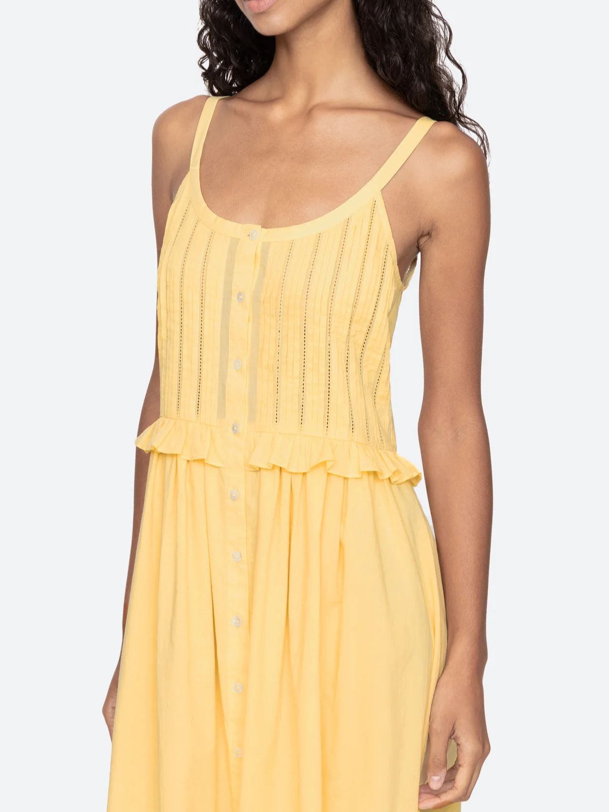 Alberte Tank Dress - Yellow