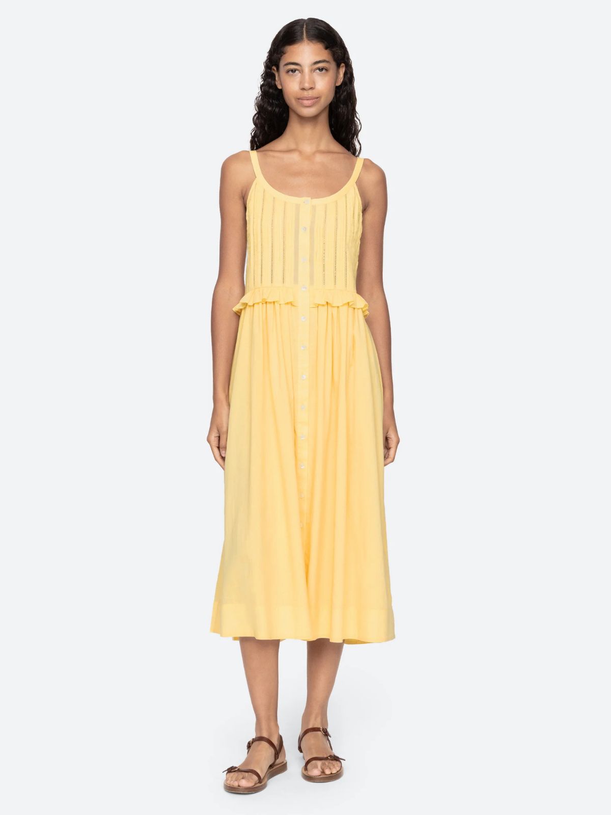 Alberte Tank Dress - Yellow