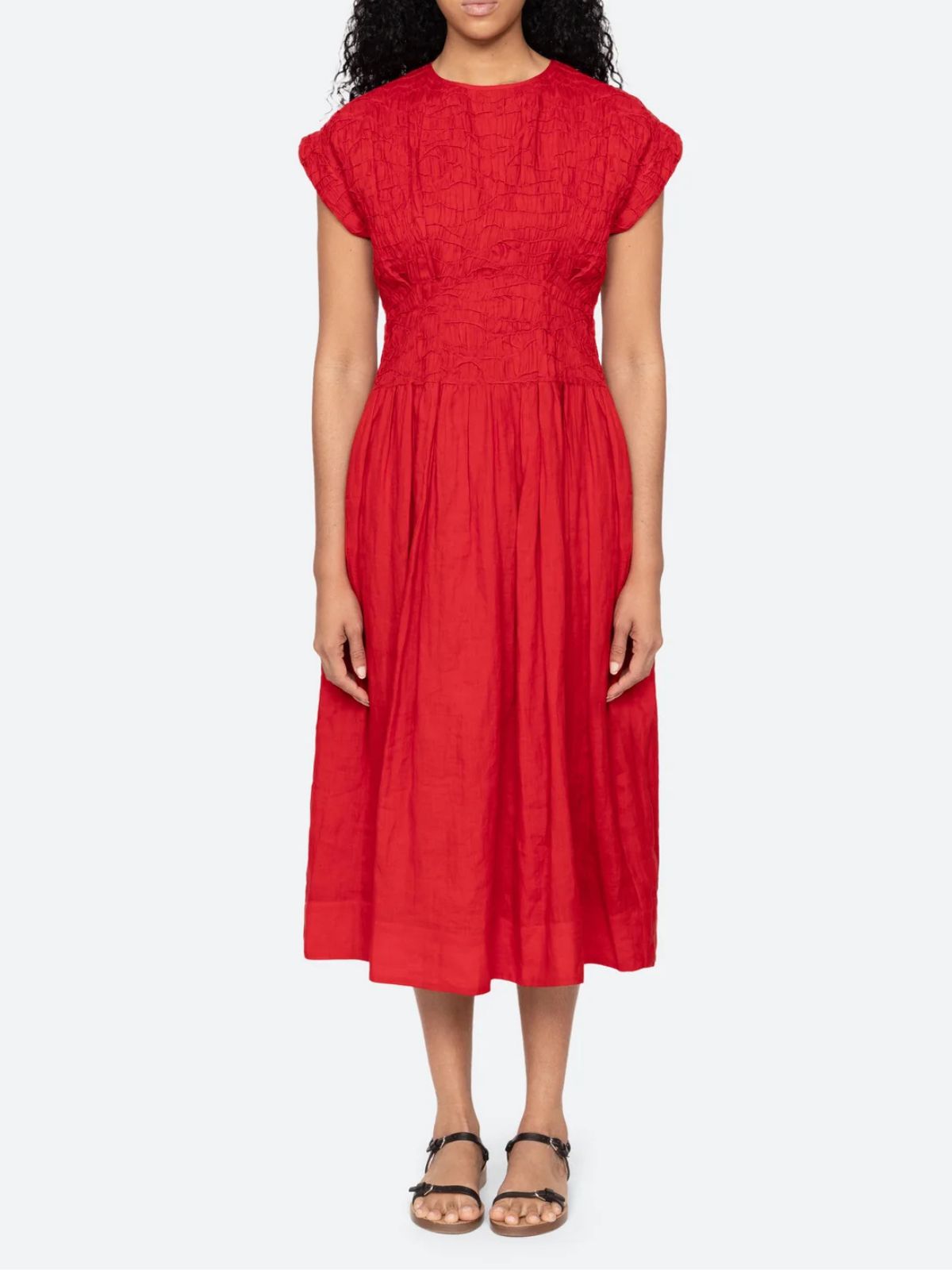 Imogen Dress - Red