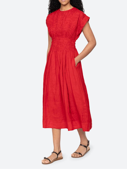 Imogen Dress - Red