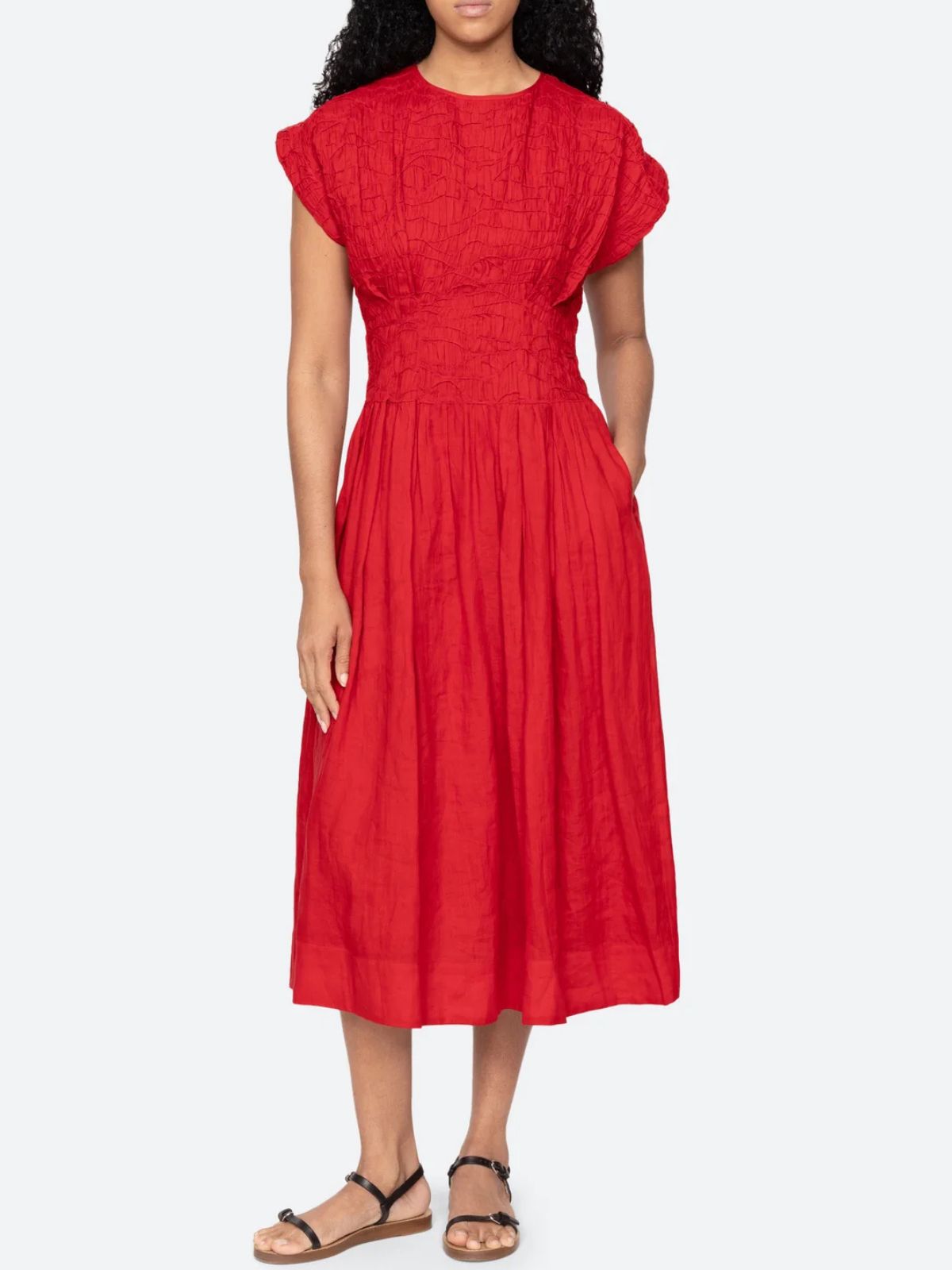 Imogen Dress - Red