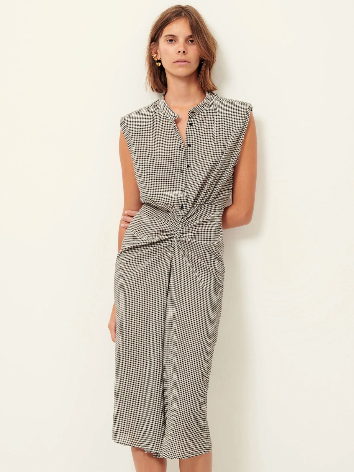 Iris Fashion - SESSUN - Bellacala Dress - Black & White