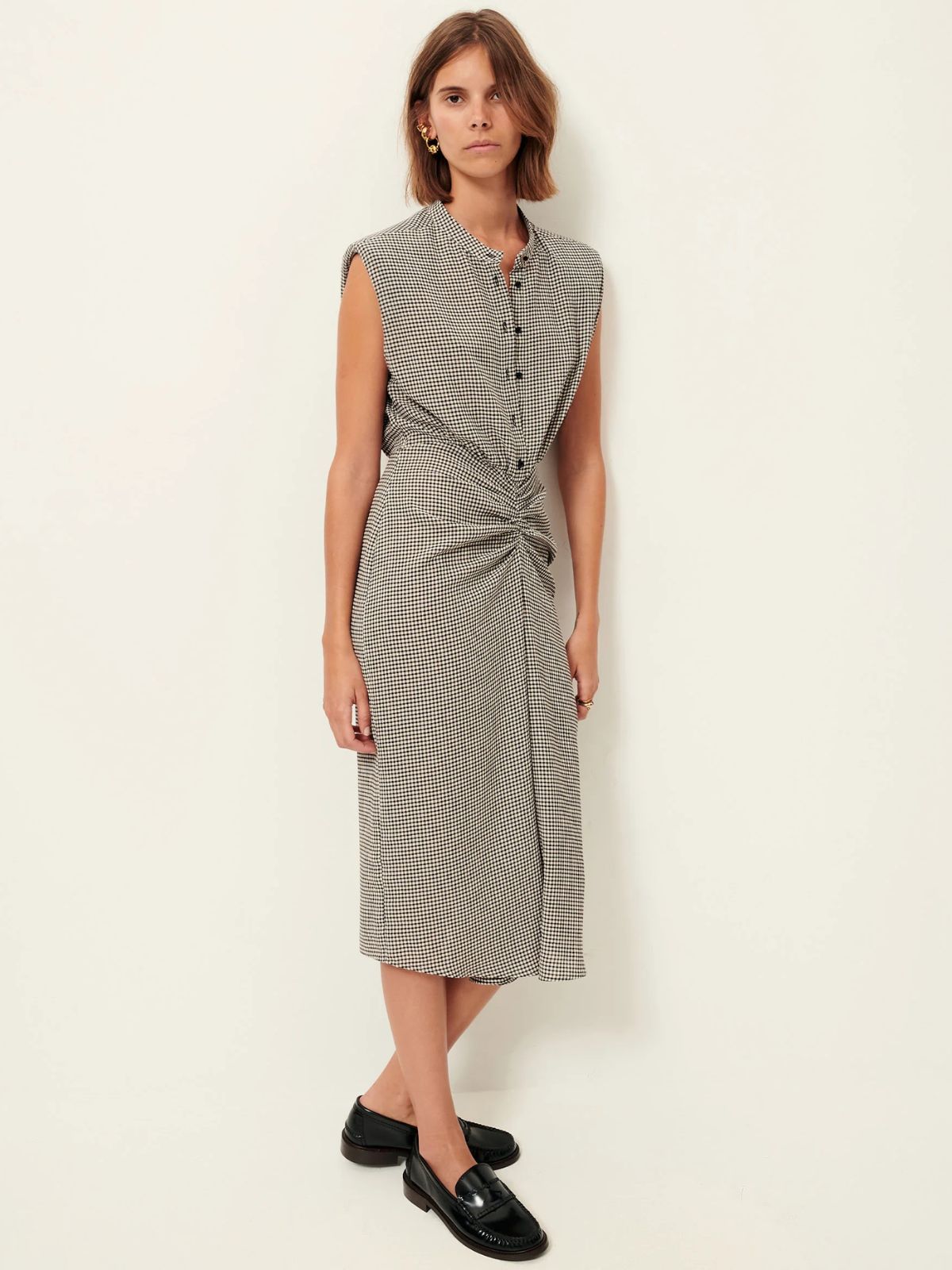 Iris Fashion - SESSUN - Bellacala Dress - Black & White