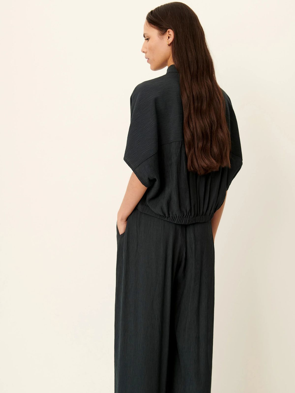 Isla Minima Wide Pants - Smoke Green