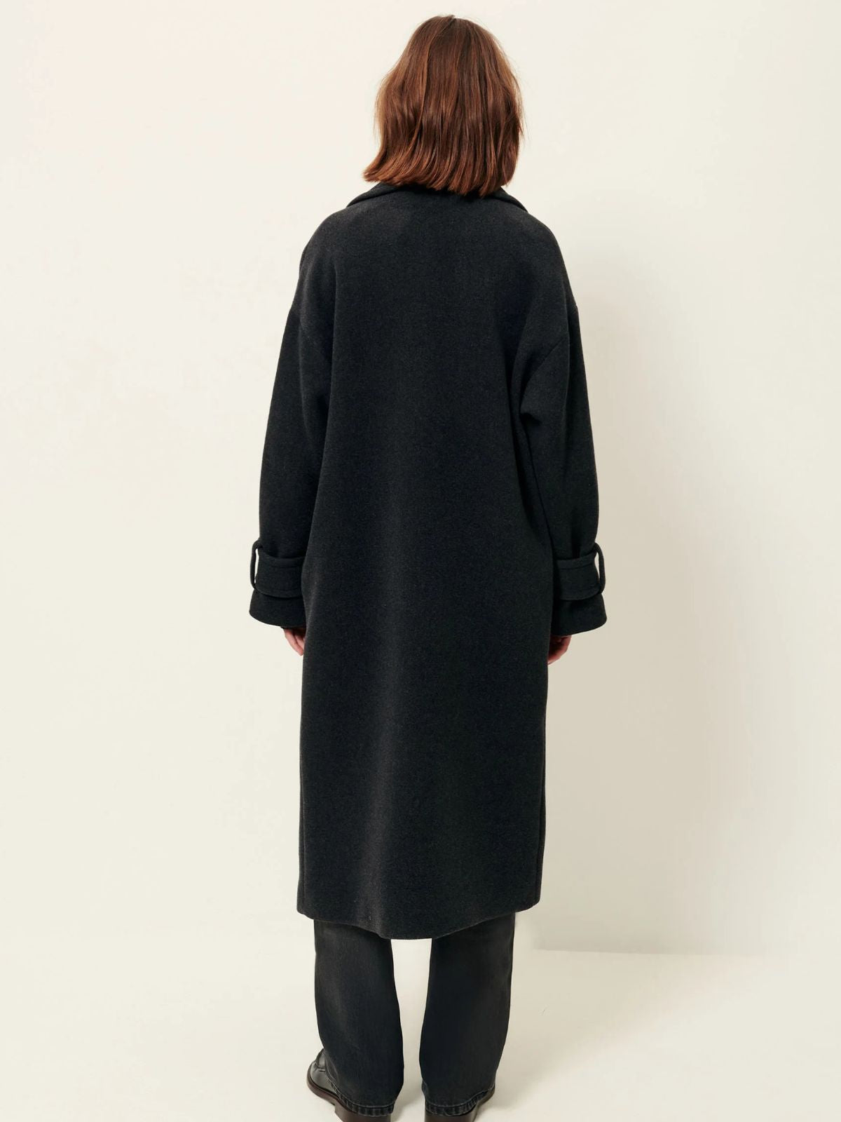 Mia Coat - Charcoal
