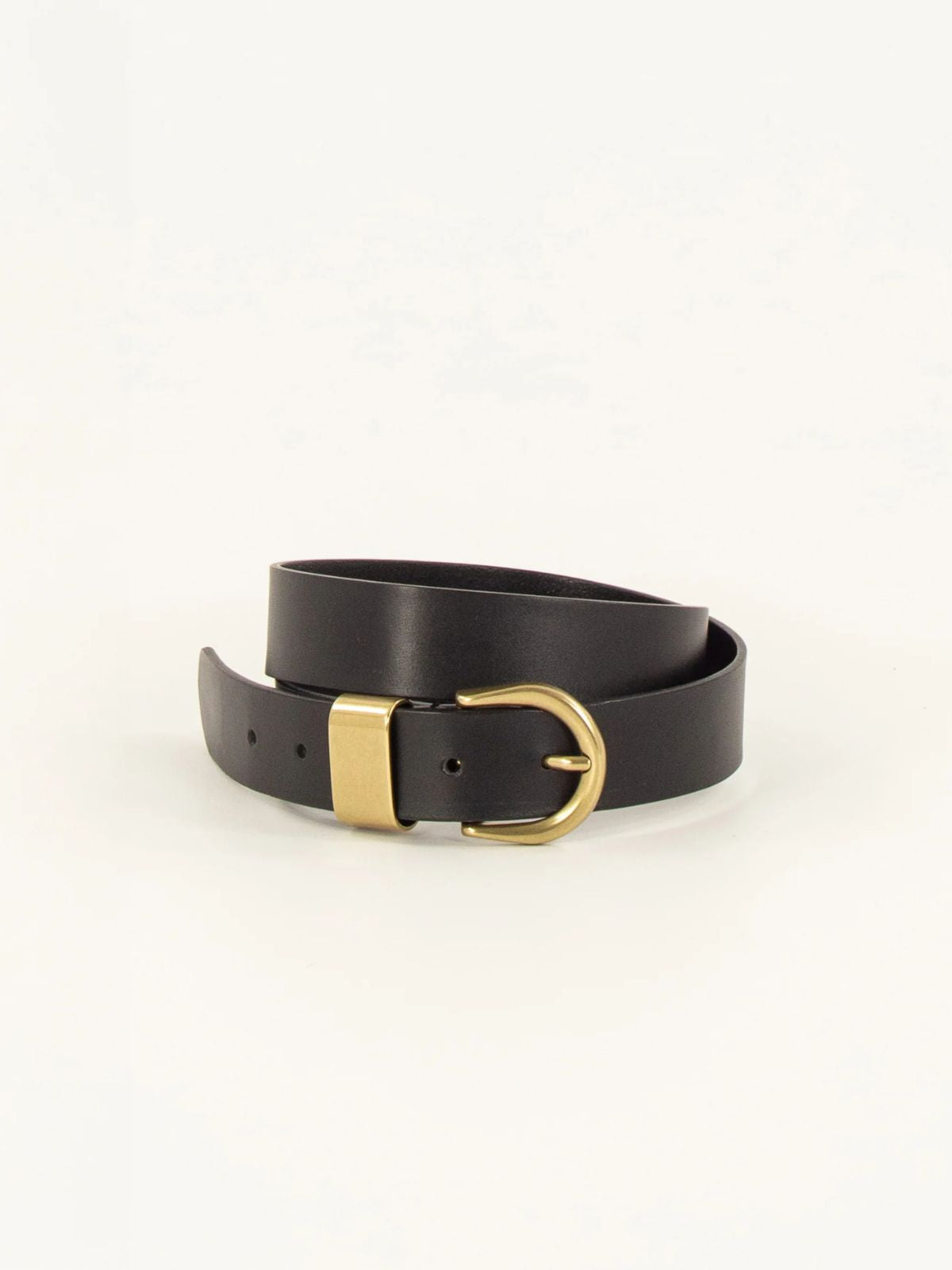 Iris Fashion - SESSUN - Miloa Metal Loop Belt - Black