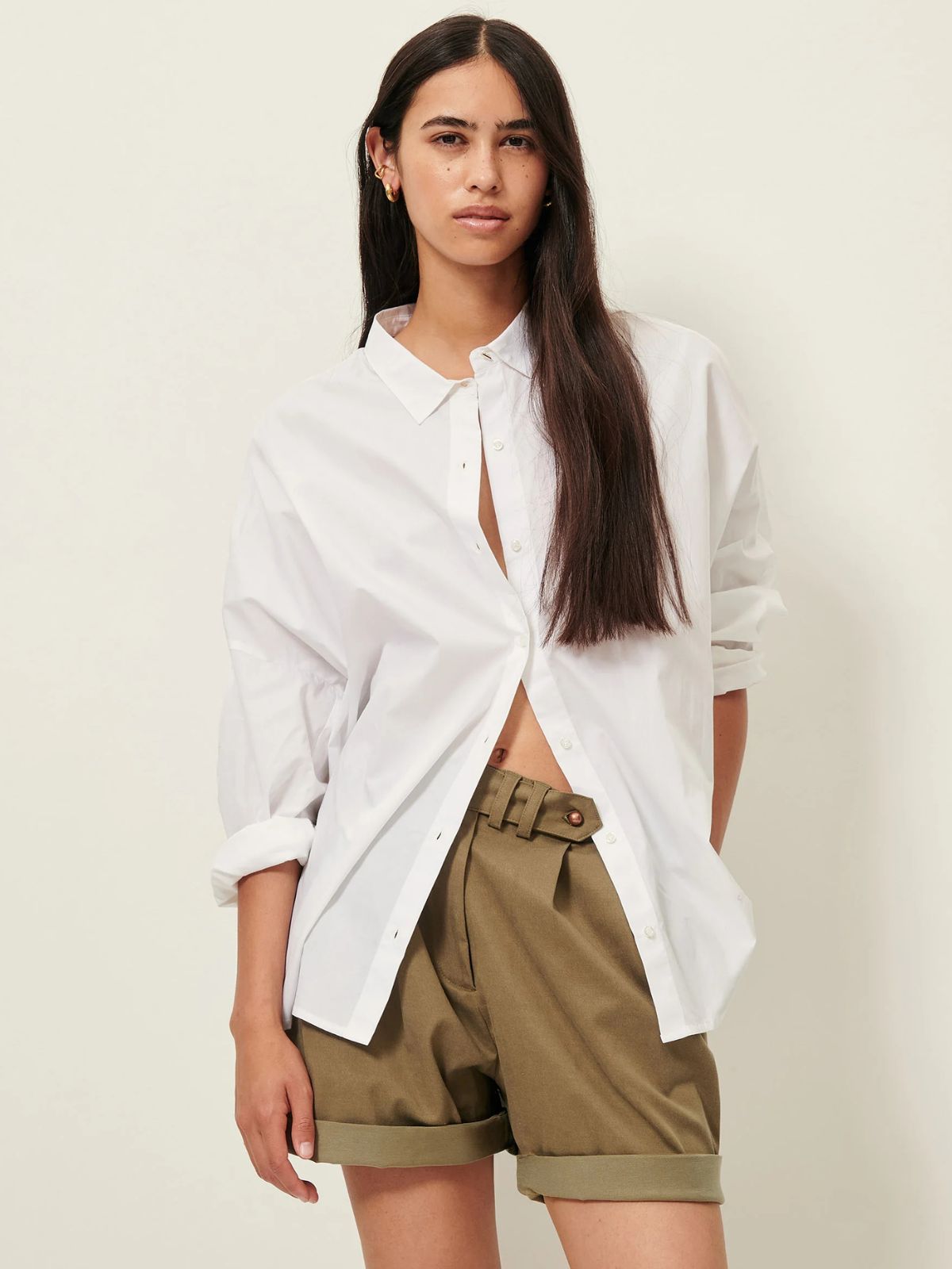 Iris Fashion - SESSUN - Moonrise Shorts - Olive
