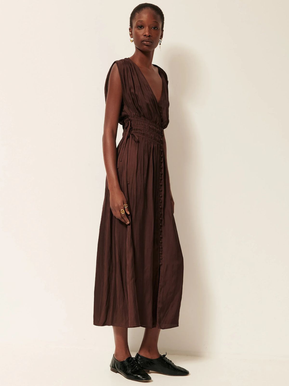Prezianni Dress - Brown