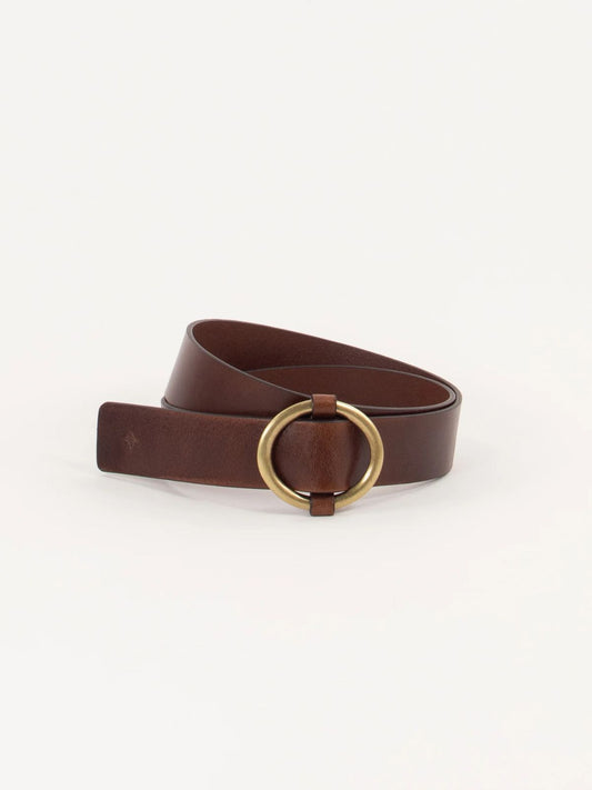 Tisao Buckle Belt - Chestnut