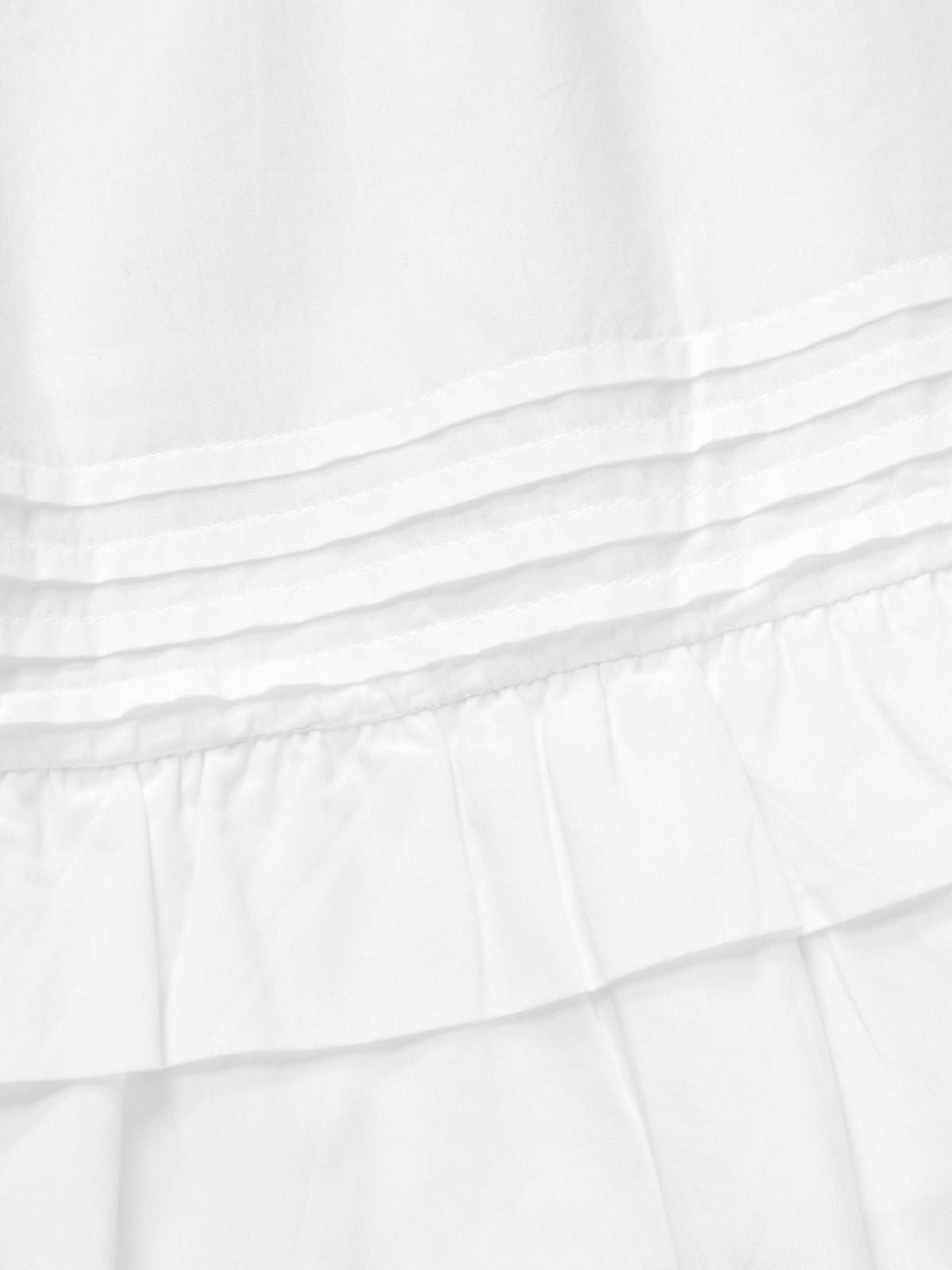Iris Fashion - SKALL STUDIO - Alice Ruffle Vest Top - White