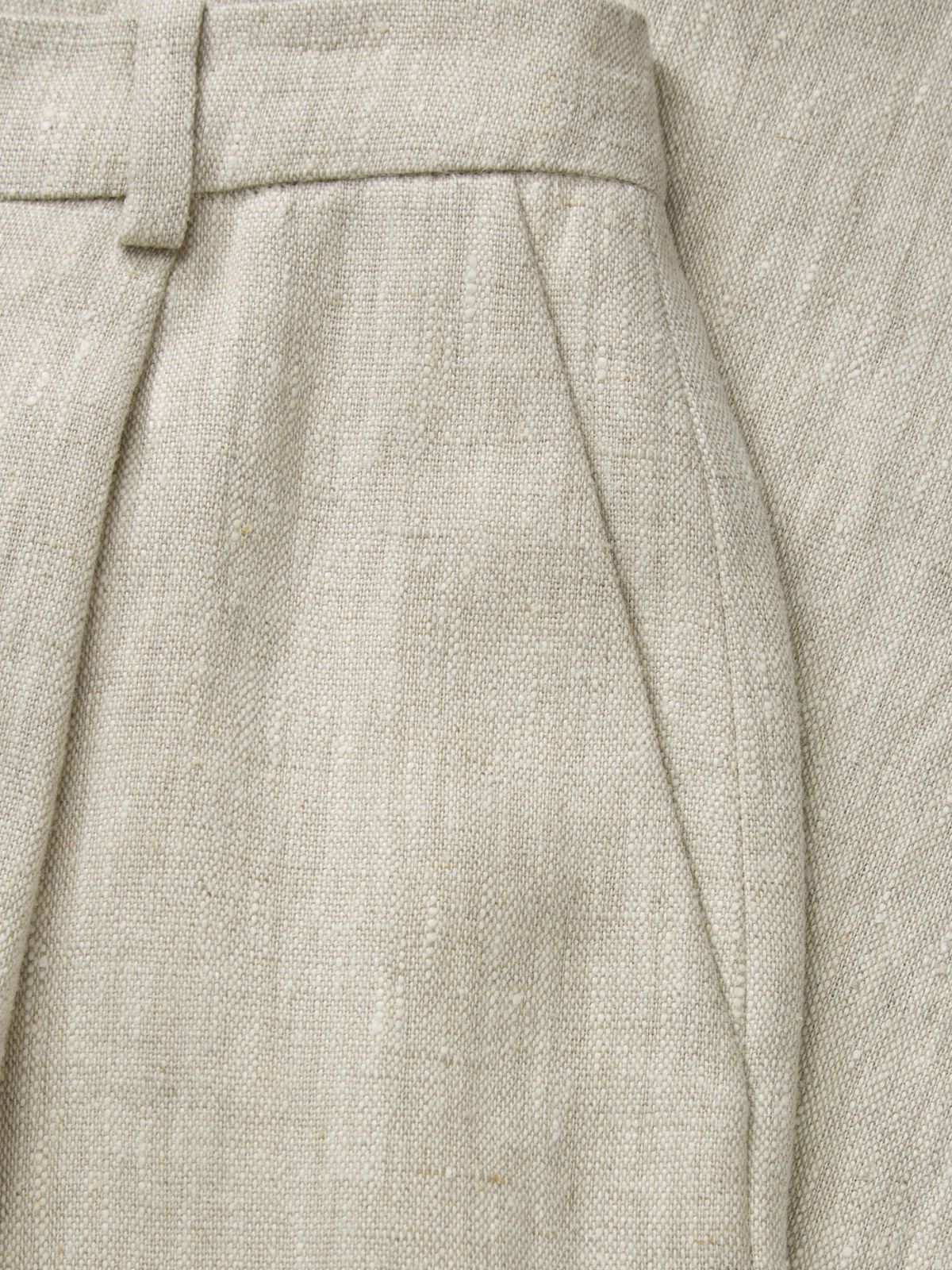 Iris Fashion - SKALL STUDIO - Bob Linen Trousers - Natural