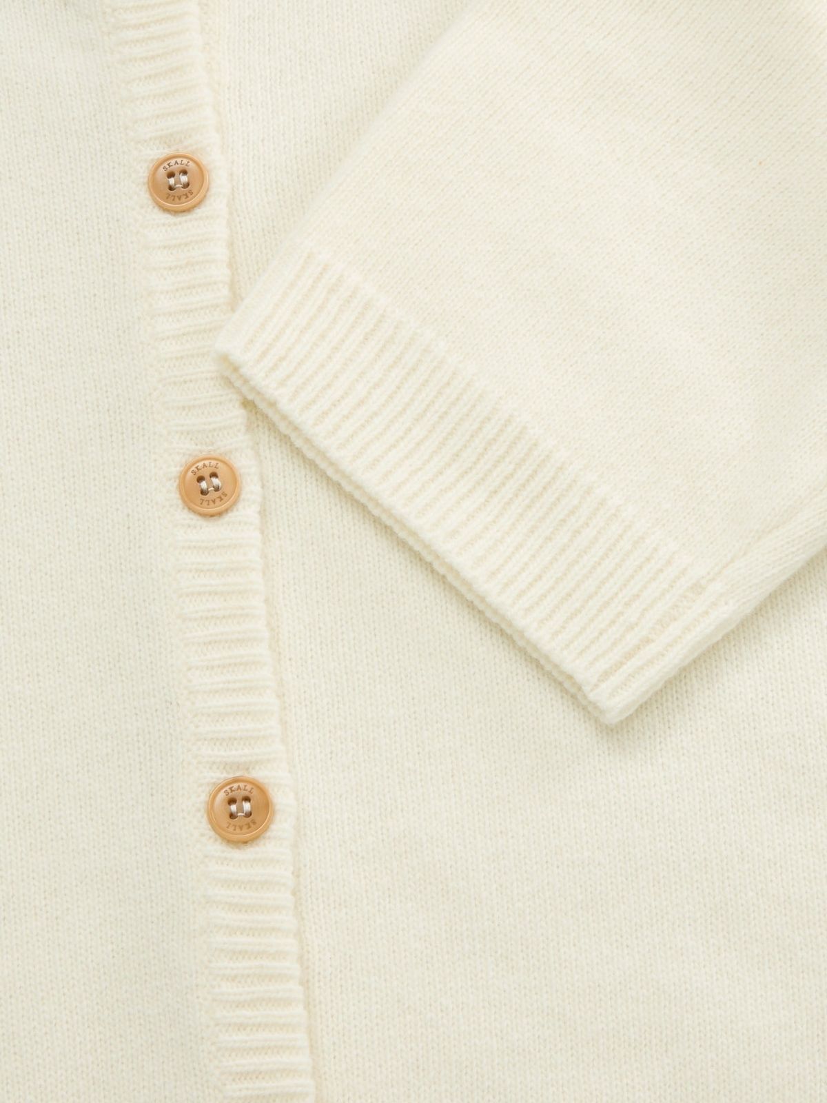 Carmine Short Sleeve Cardigan - White