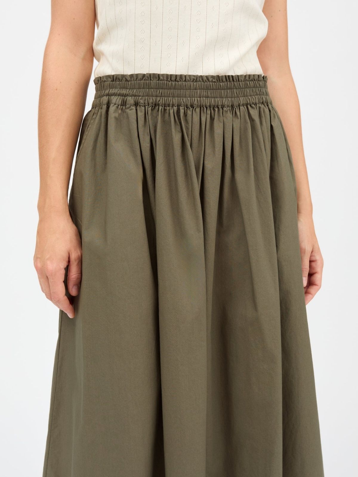 Dagny  Skirt - Khaki