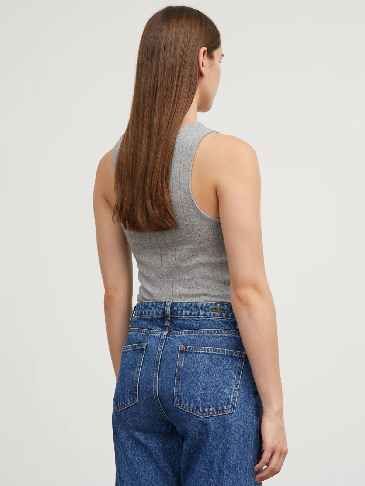 Edie Tank Top - Grey Melange