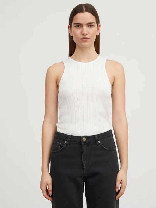Edie Tank Top - Off White