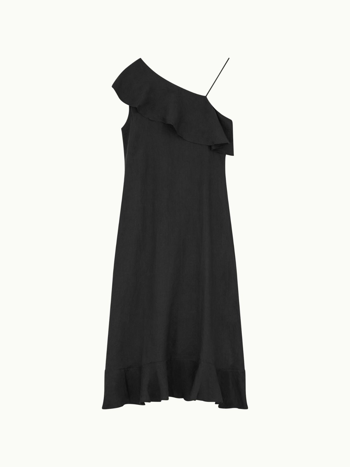 Fiore Off Shoulder Dress - Black