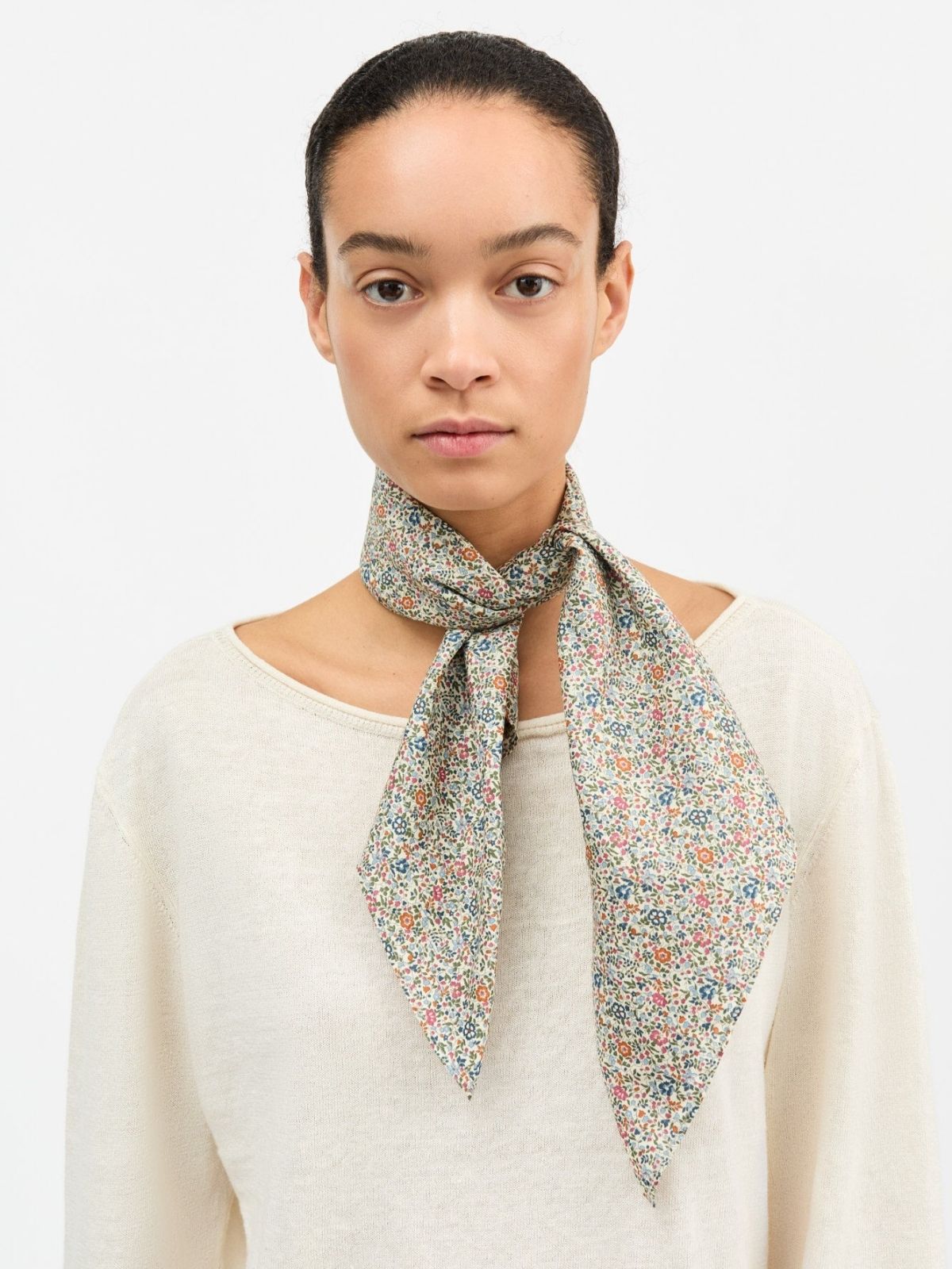 Hope Print Scarf - Flower