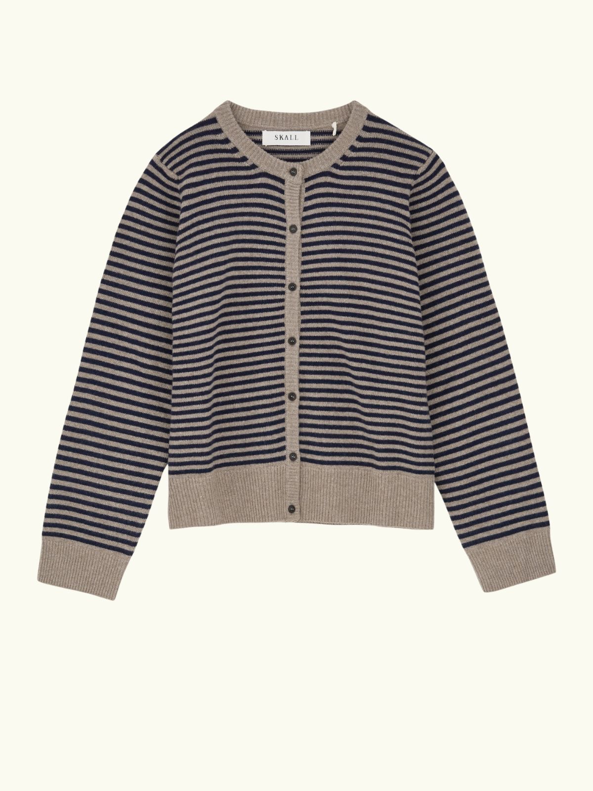 Senna Stripe Cardigan - Navy