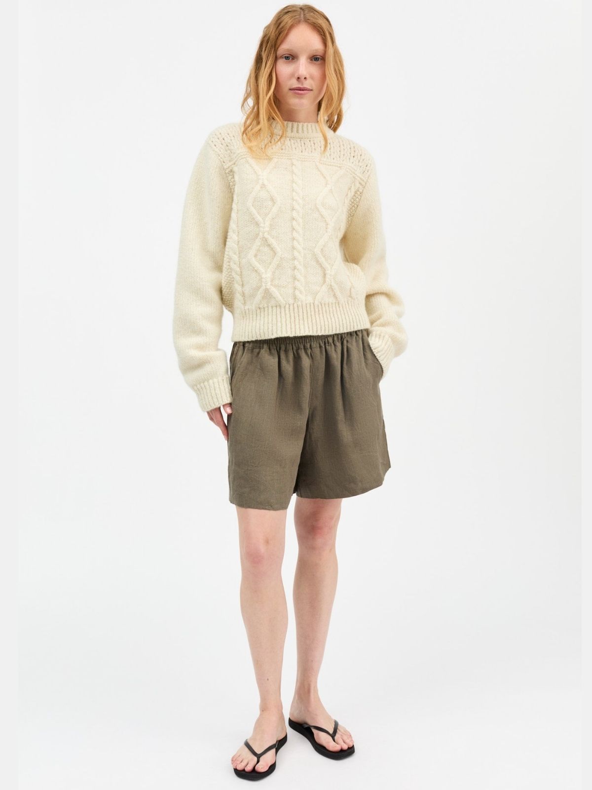 Vetiver Shorts - Khaki