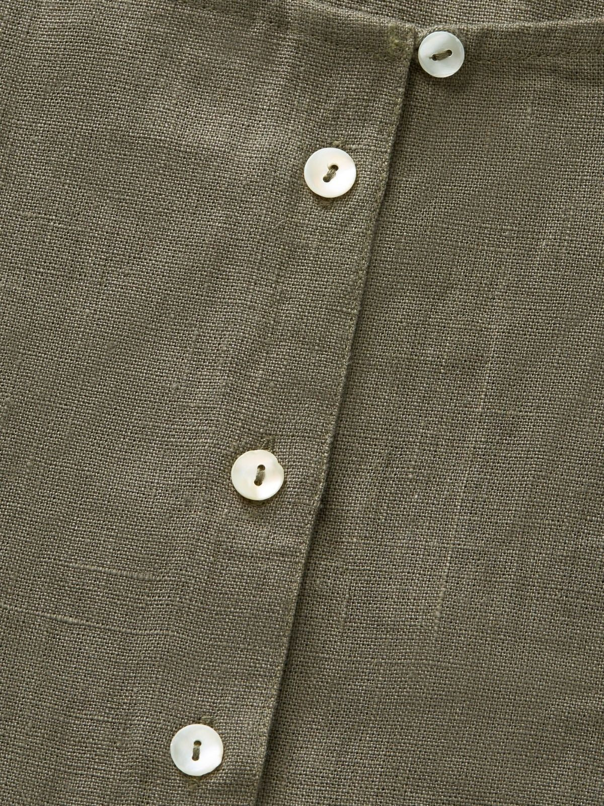 Vetiver Vest Top - Khaki