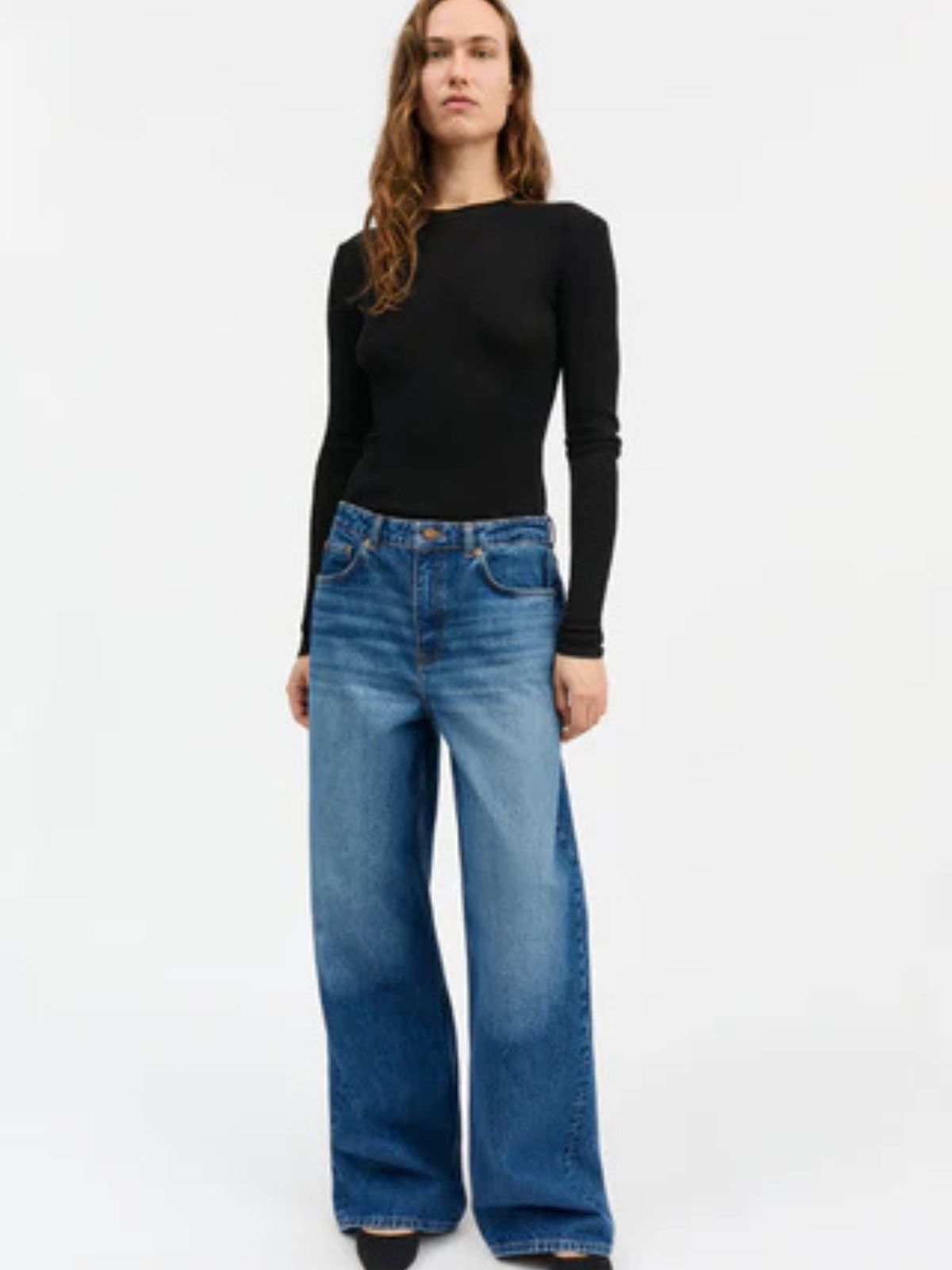 Willow Wide Leg Jeans - Vintage Wash