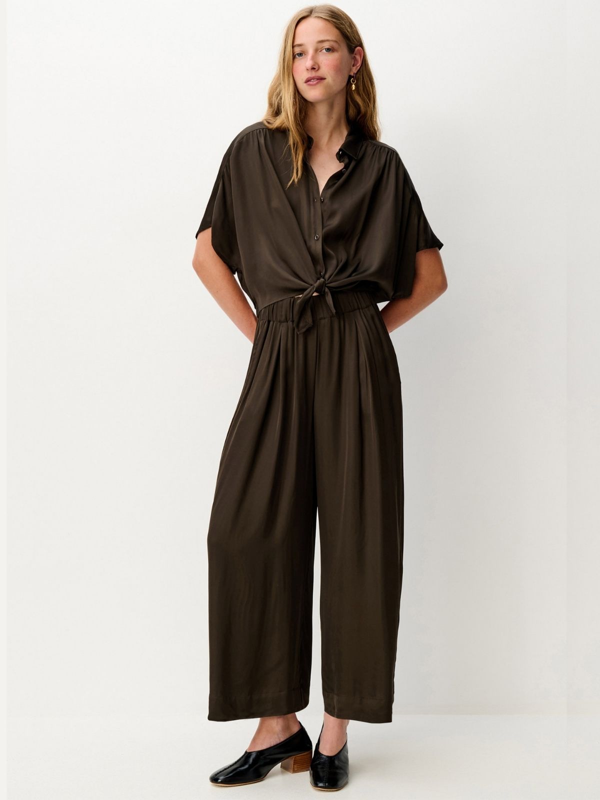 Alfassa Night Shirt - Mud