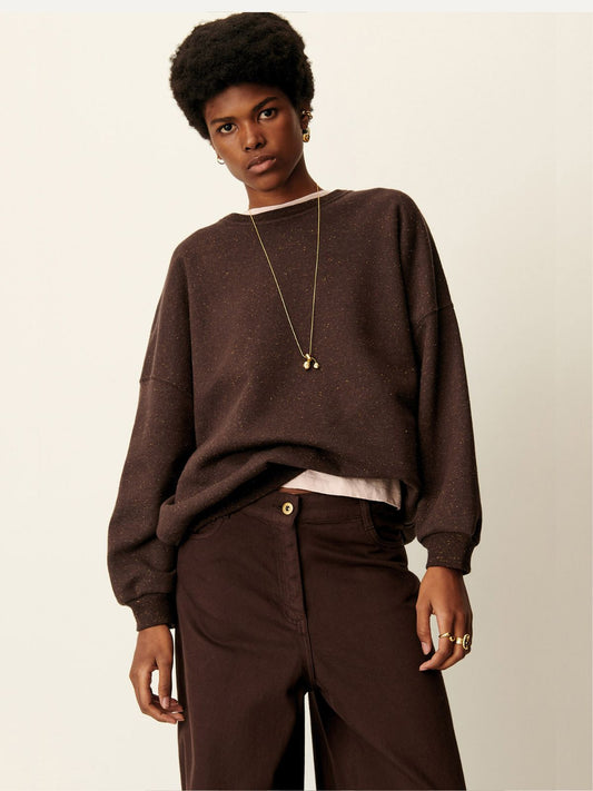 Chebby Sweatshirt - Chocolate