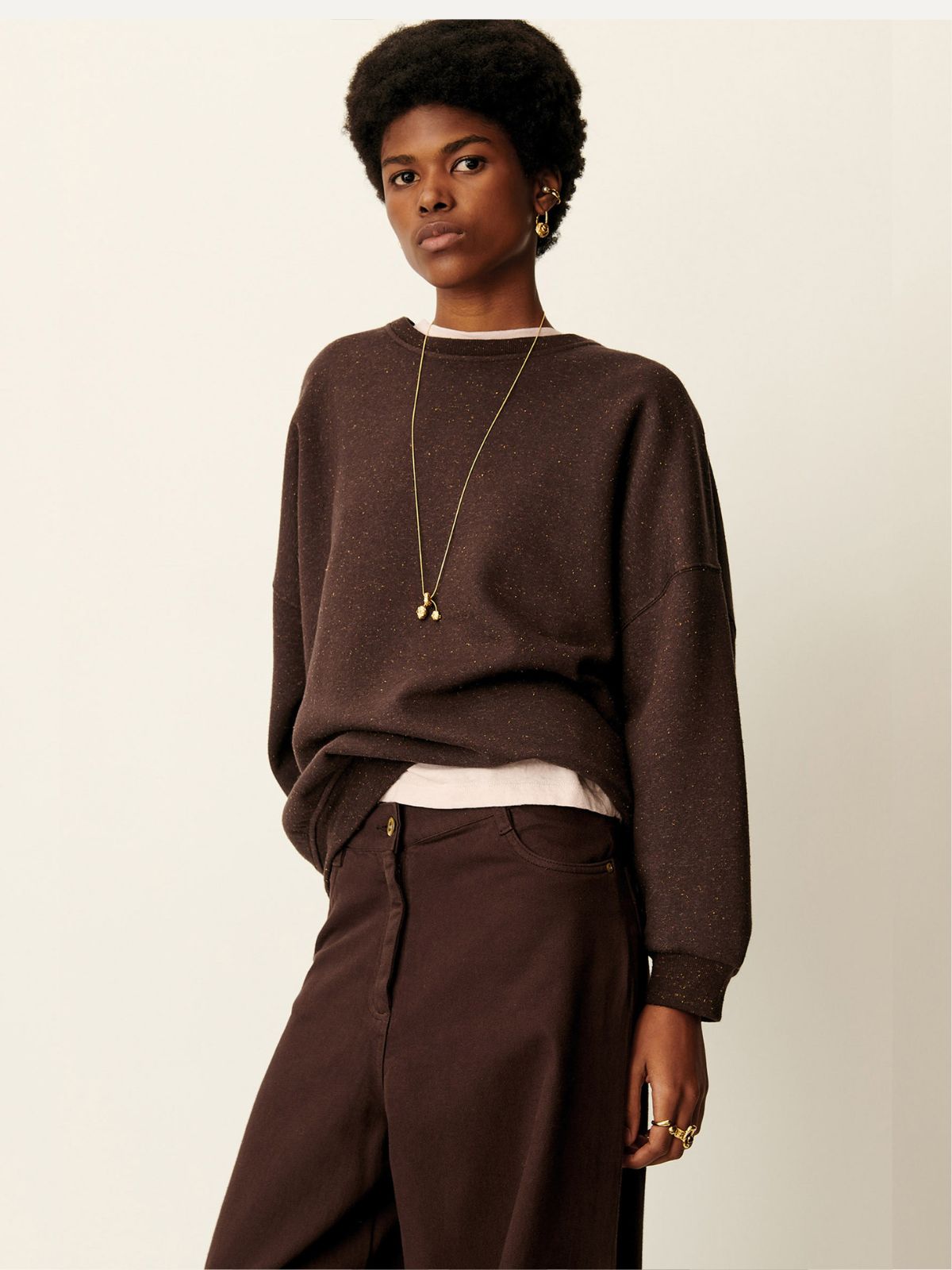 Chebby Sweatshirt - Chocolate