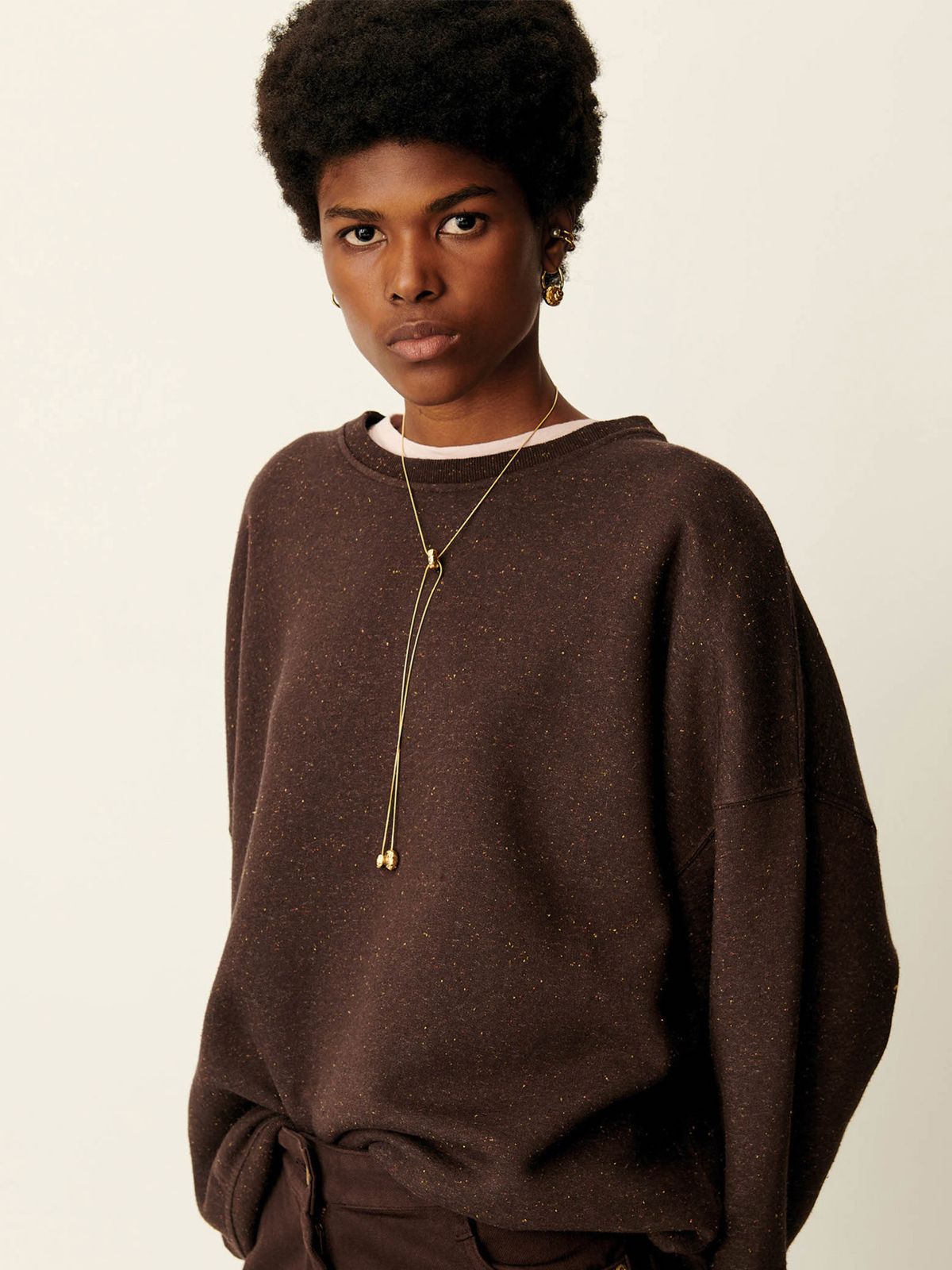 Chebby Sweatshirt - Chocolate