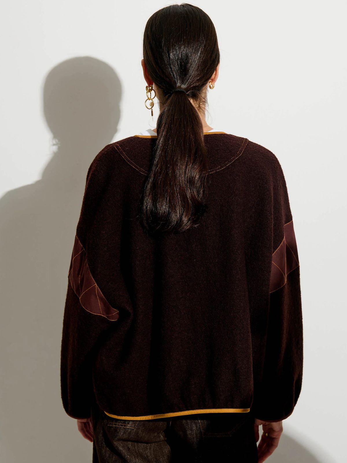 Cold Night  Jacket - Burgundy