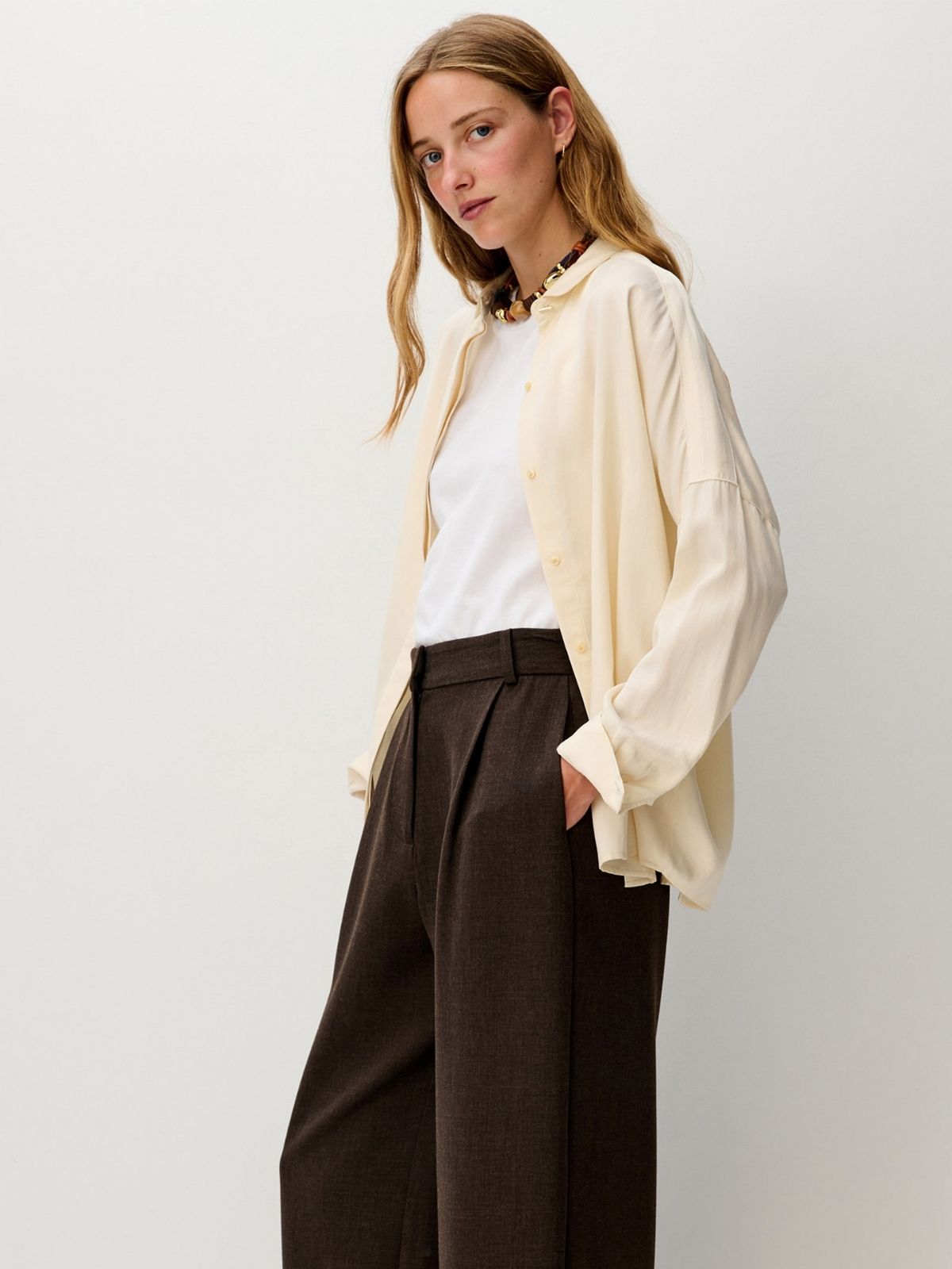 Lady D Shirt - Cream
