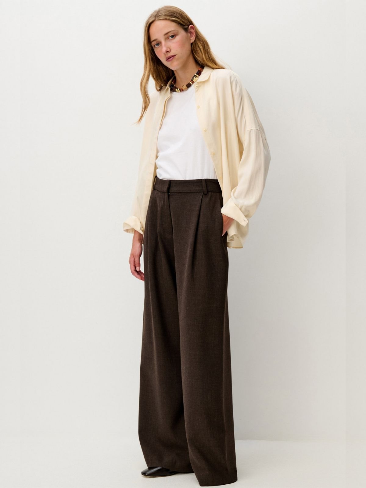 Lady D Shirt - Cream