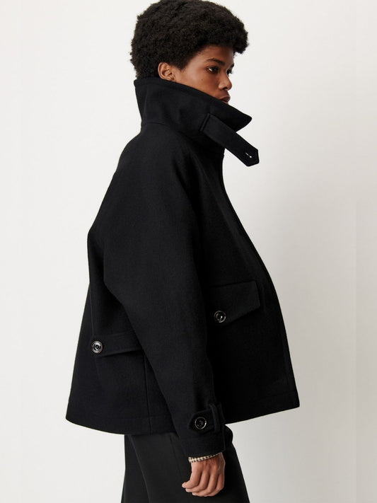 Lee Wooly Coat - Black